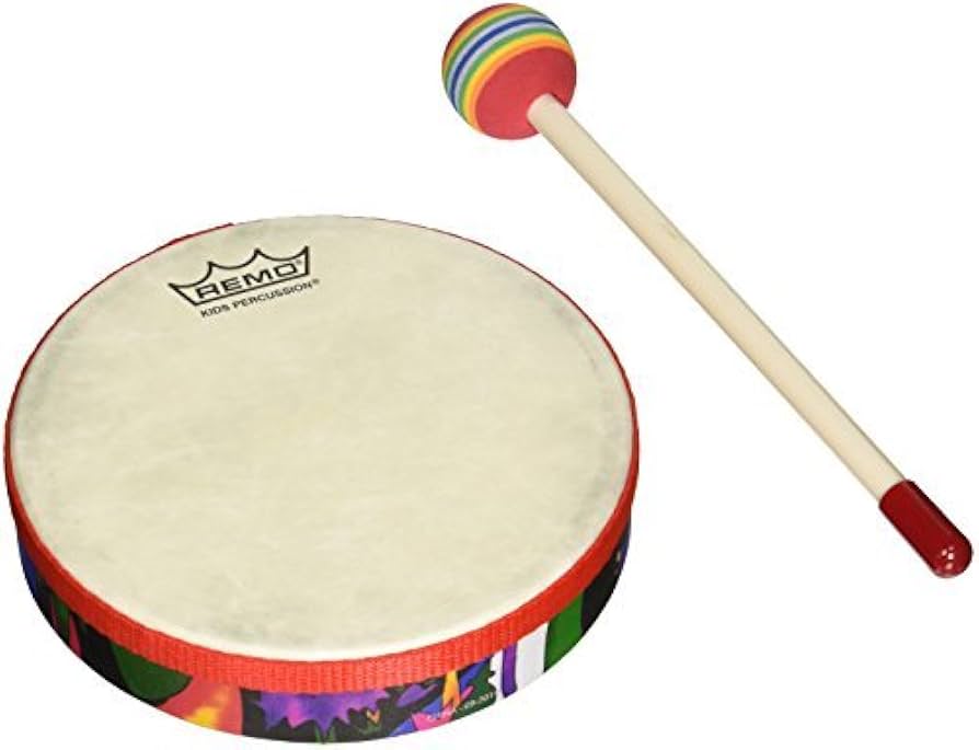 Amazon | REMO Drum, KIDS PERCUSSION?, Hand Drum, 6' Diameter
